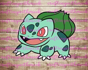 Pokemon Bulbasaur SVG - Cricut Explore - Design Space