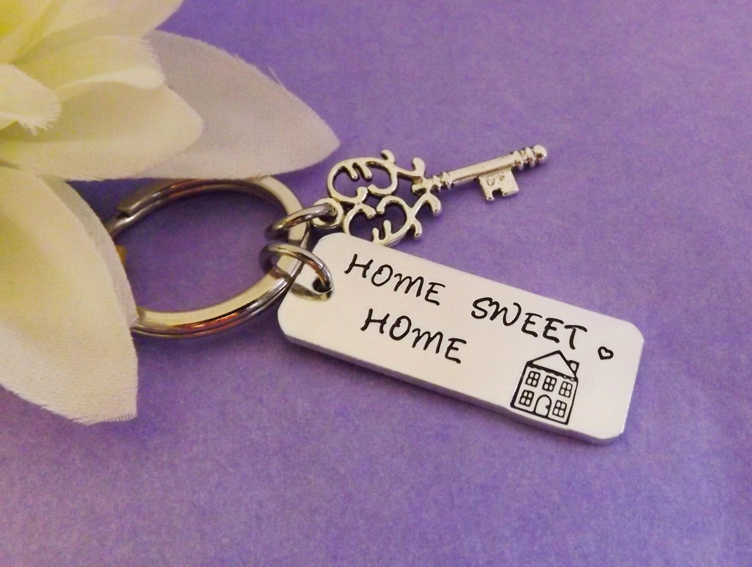 New Home Keyring First Home Keyring First Home Keychain