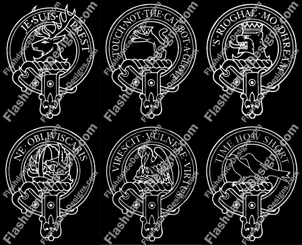 Scottish Clan Crests and Mottos