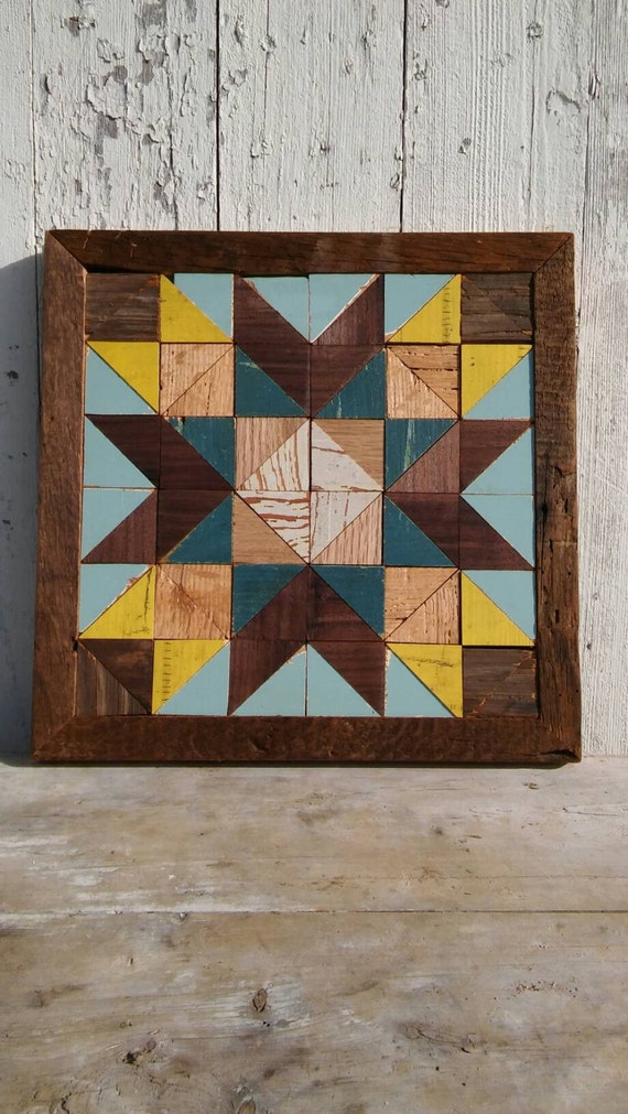 wooden barn quilt rustic quilt decor