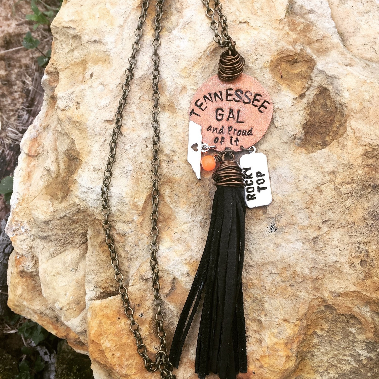 Tennessee Jewelry Tennessee Gal Tennessee Girl Tassel