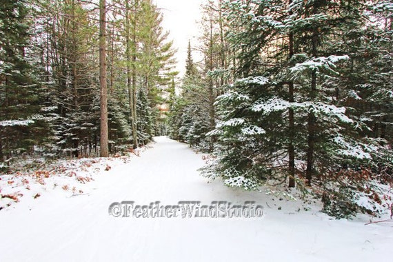 Items similar to Northern Michigan Landscape Photography | Winter