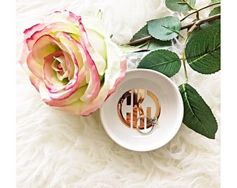 Monogram Ring Dish // Jewelry Dish // Jewelry // Engagement Ring // Just Married// Wedding Gift // Bridal Shower // Engagement Gift