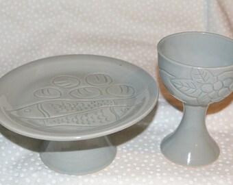 A Commuion Chalice & Paten Set for Hansarang KUMC