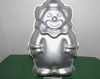 Vintage Wilton Cake Pan Clown #2105-9401 - 1986