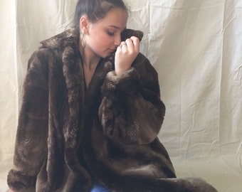 Vintage Sheared Beaver Coat