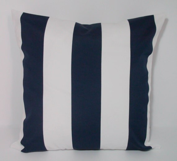 Navy blue outdoor pillow cover Outdoor cushions Patio
