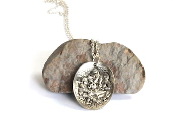 pub necklace, party necklace, medeival necklace, spoon necklace