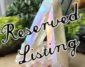 Reserved Listing for Kelley