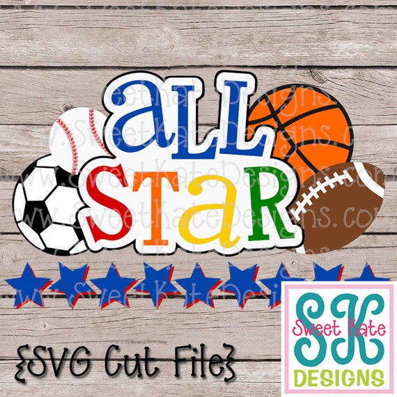 Download All Star SVG JPG PNG Sports Soccer Football by ...