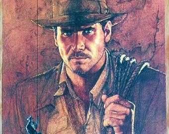 Raiders Of The Lost Ark Indiana Jones poster 11 X 17