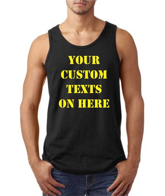 mens custom tank tops
