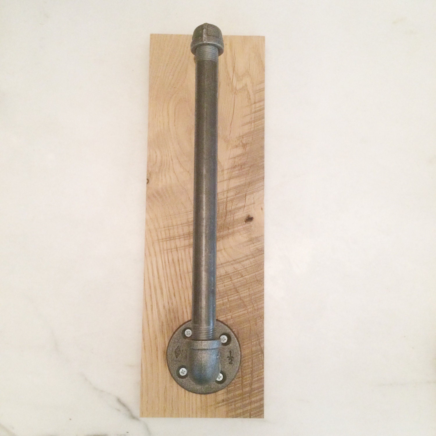 Industrial Rustic Paper Towel Holder Kitchen Storage