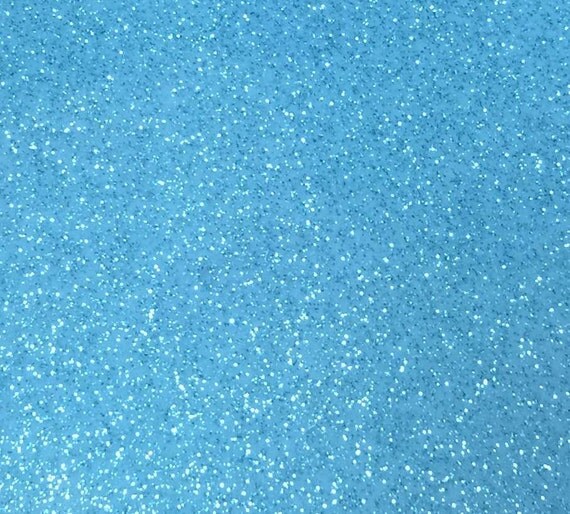 Frozen Blue Glitter Marine Vinyl 9 x 12 Inch Sheet