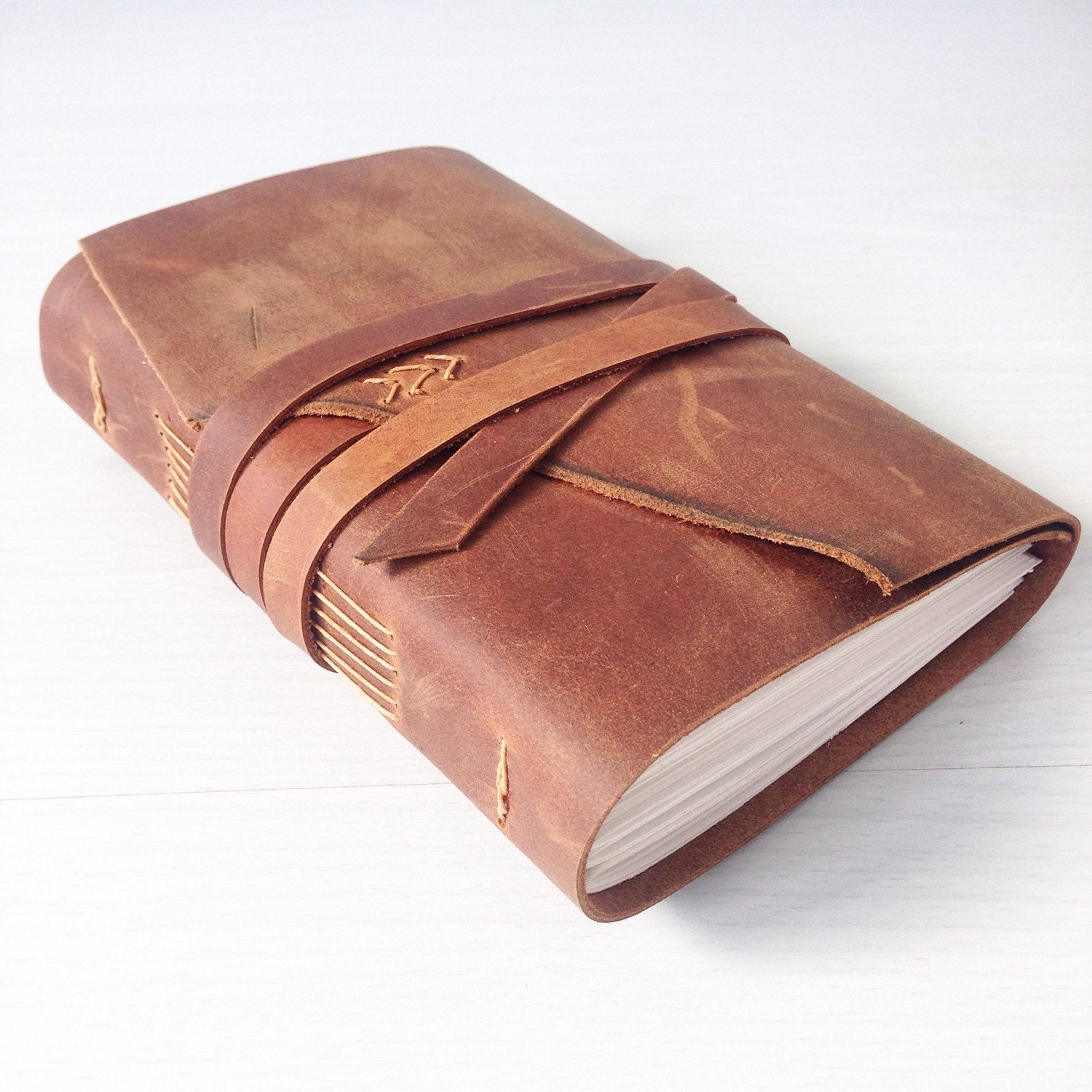 Sketchbook Leather bound journal leather notebook leather