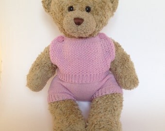 Teddy Bear Sweater Teddy Bear Clothes. Knitted by OlenaExclusive