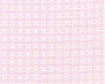 Leanika by Dena Designs for Free Spirit Fabrics Pink Circle Fabric REMNANT