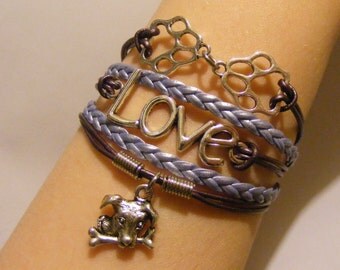 Dog bracelet, dog jewelry, puppy bracelet, puppy jewelry, canine bracelet, canine jewelry, fashion bracelet, fashion jewelry