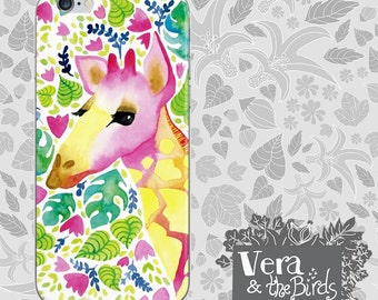 Watercolor Giraffe iPhone case, iPhone 6 case, iPhone 5 case, iPhone 4 case, watercolor iphone cases, iPhone 6 plus, iphone giraffe