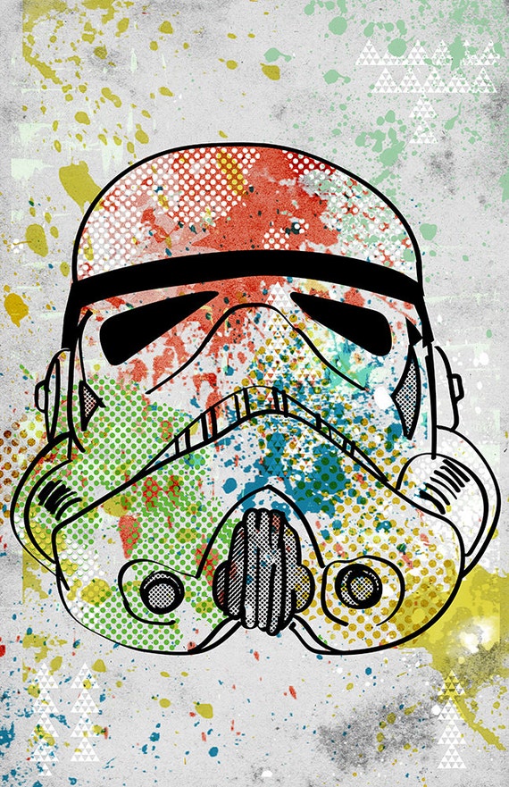 Poster of Stormtrooper / Star Wars / Pop Art / by DosePosterArt