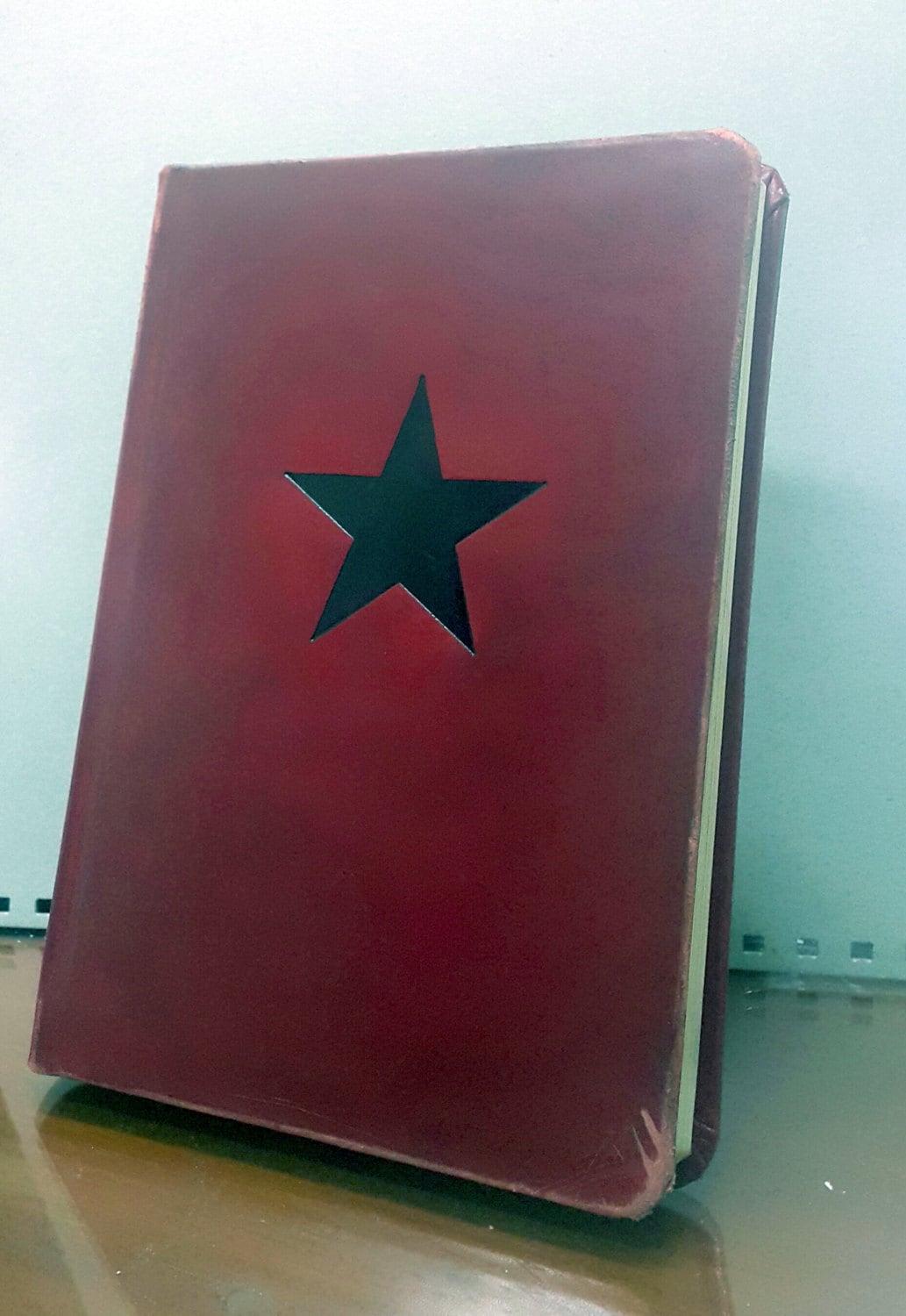 Civil War Winter Soldier Red Notebook