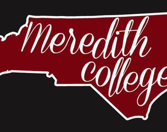 Meredith College Etsy