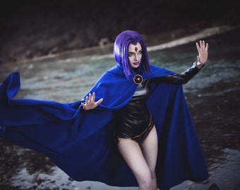Raven teen titans inspired cosplay