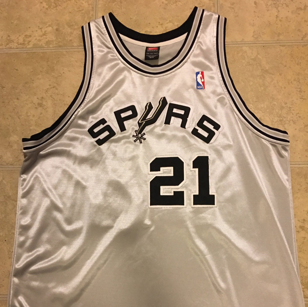 Nike Authentic Spurs Tim Duncan Jersey