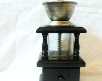 Unique glass coffee grinder related items Etsy