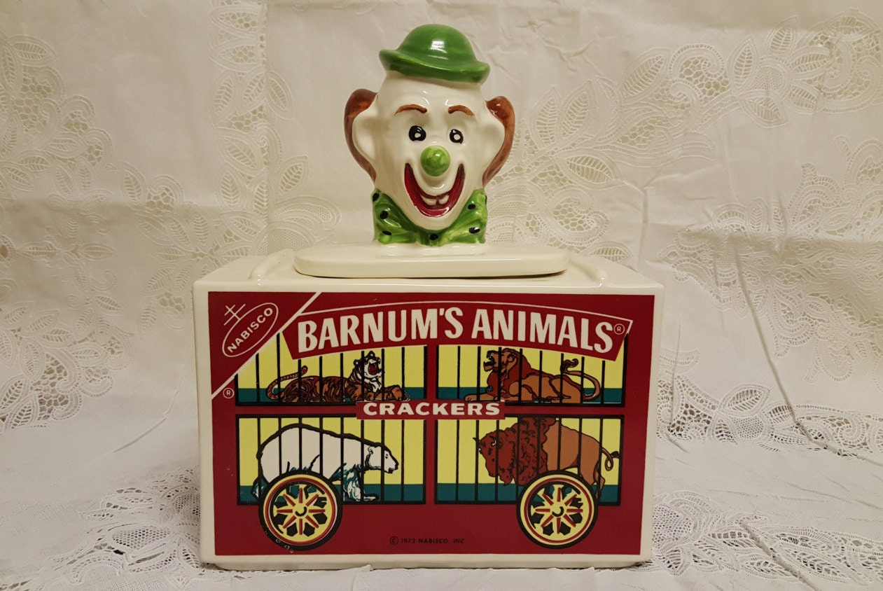 Vintage McCoy Barnum's Animal Crackers Cookie by PlethoraOfJunk