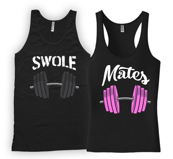 Matching Couple Workout Tanks Matching Tanks For Couples Gift