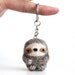 sloth plush keychain