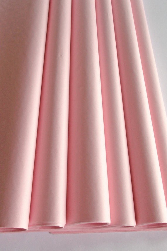 Light Pink Tissue Paper 48 Tissue Paper Sheets Bulk Tissue