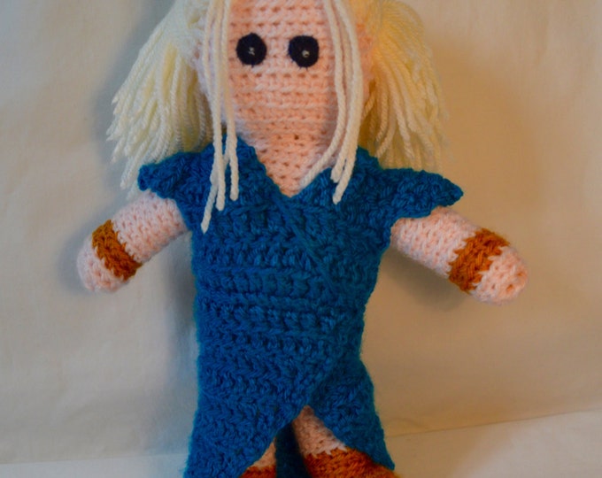 Khaleesi Crochet Doll