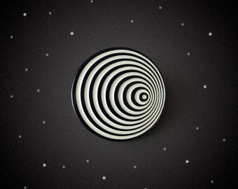 Twilight Spiral Enamel Pin