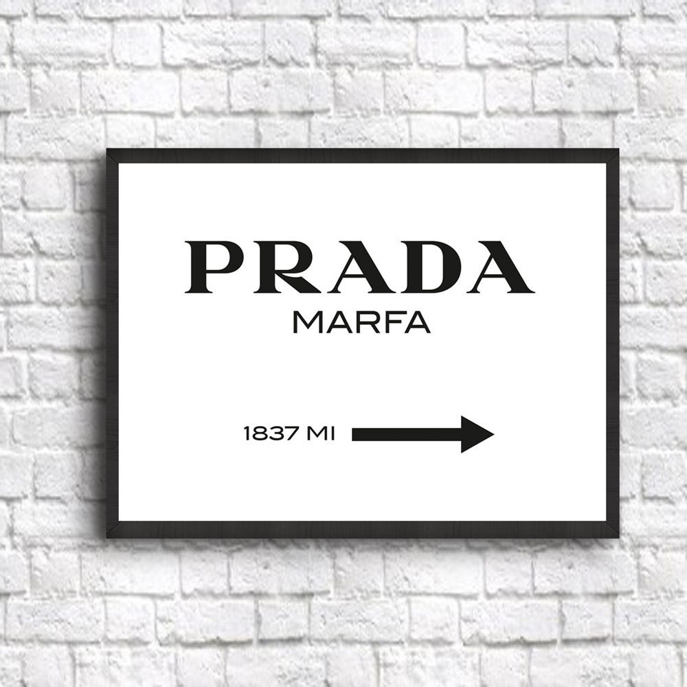 Prada картина marfa