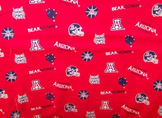 University of Arizona Fabric by Sykel Enterprises