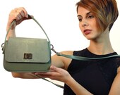 Crossbody handbag, crossbody purse,leather crossbody, leather ,Italian leather, Shoulder Bag, bag green , Ganza on Etsy Mod. Giulietta Crossbody handbag, crossbody purse,leather crossbody, leather ,Italian leather, Shoulder Bag, bag green , Ganza on Etsy Mod. Giulietta