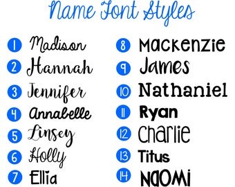 Name Decal, Word Decal, Vinyl Monogram Decal, Any Word Decal, Name Sticker