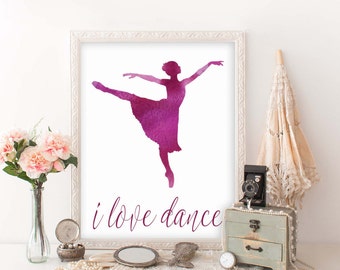 Dance Teacher Gift Printable, Digital Print, Dance Instructor Keepsake, Instant Download, Dance Recital Gift, Dance Teacher Christmas