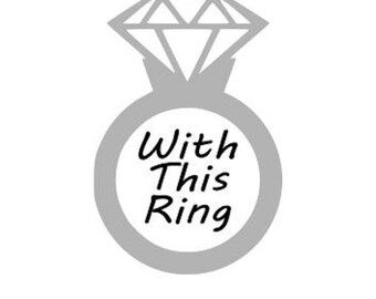 Download Engagement ring svg | Etsy