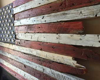 Wooden flag, Barn wood, wood flag, Rustic wood flag, American flag, wood American flag, American wood flag, wood flag, barn wood ,
