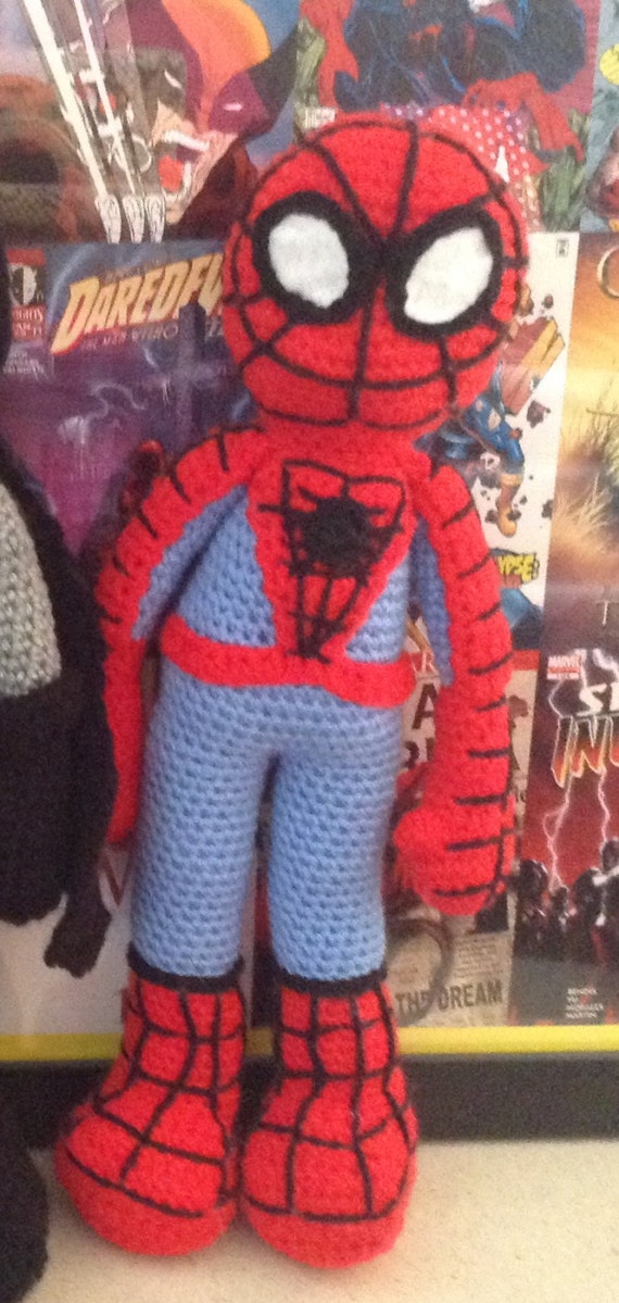 Spider-Man crochet pattern
