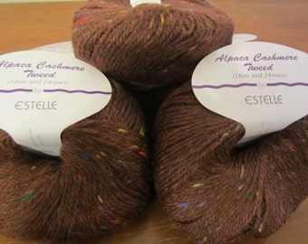 Alpaca Cashmere Tweed by Estelle with Cashmere
