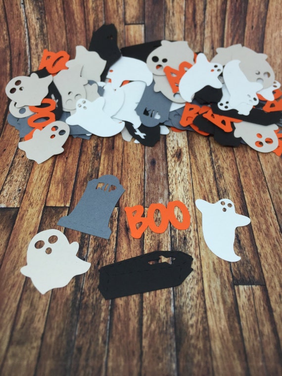 Halloween Confetti / Ghost Confetti ghosts headstone