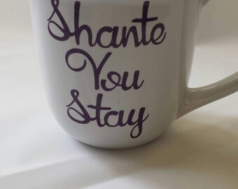 Rupaul's Drag Race Mug Decal, Sashay Away Decal, Shante You Stay, Rupaul Decal, Drag Queen Gift, Mug Decal, Drag Mug Decal, Vinyl Decal