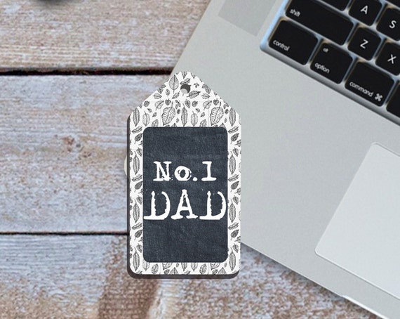 items similar to gift tag for dad fathers day gift tag fathers day printable number 1 dad