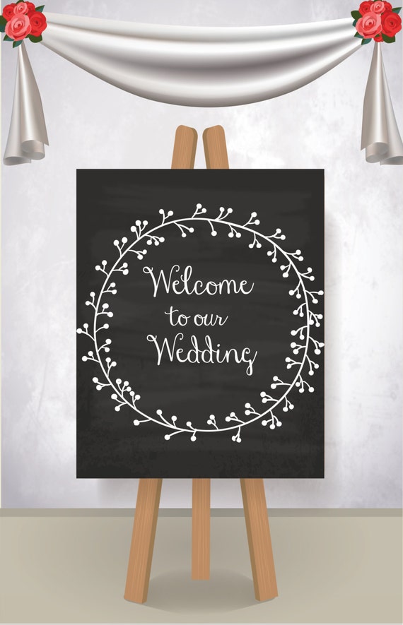 wedding sign printable wedding wedding signs by AlmayaPrintables