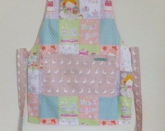 Girl's Apron - reversible
