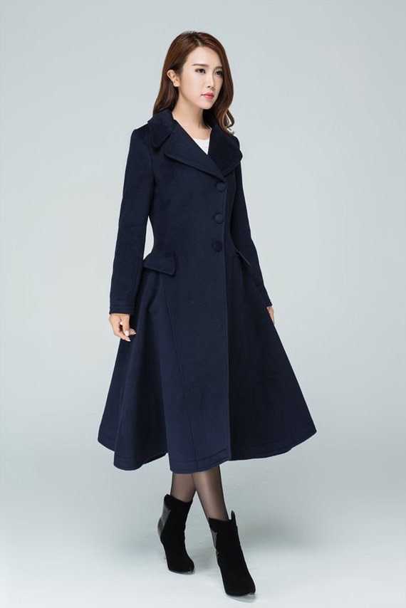Custom coat woman wool coat long coat womens coats winter